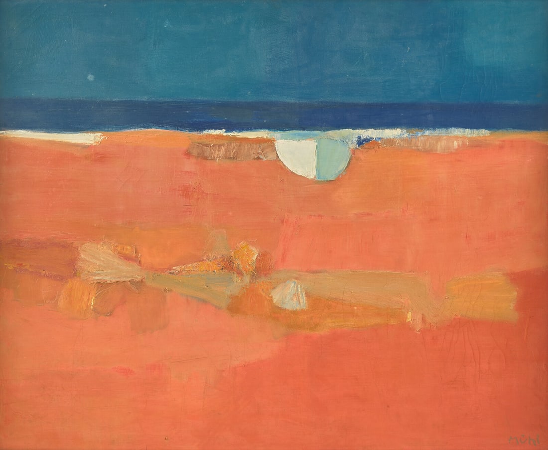 Roger Mühl (French/German, 1929-2008) La Marée Basse (1 of 3)