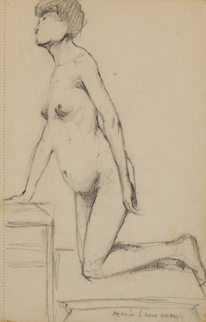 Marie Laurencin (French, 1885-1956) Femme Nue Accroupie (1 of 3)