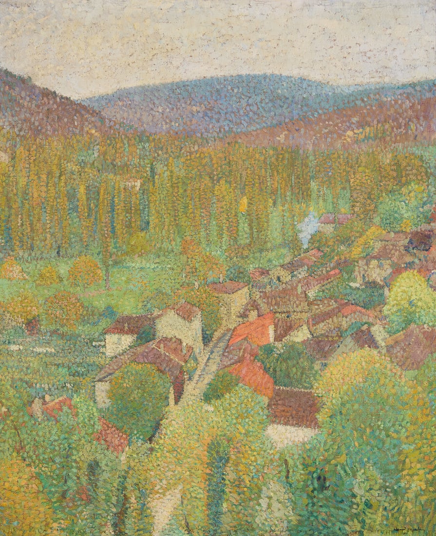 Henri Jean Guillaume Martin (French, 1860-1943) Labastide du Vert (Lot), 1908 (1 of 3)