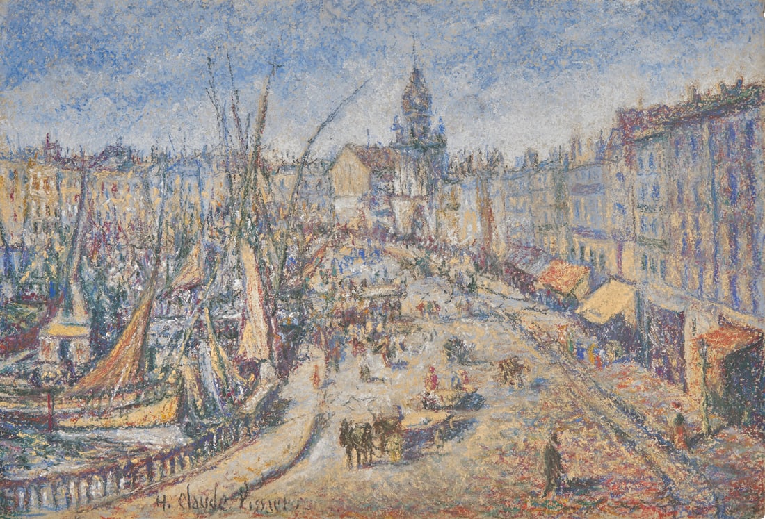 Hugues Claude Pissarro (French, b. 1935) La Rochelle (1 of 4)