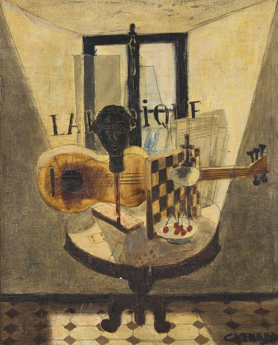 Claude Venard (French, 1913-1999) La Musique (1 of 3)