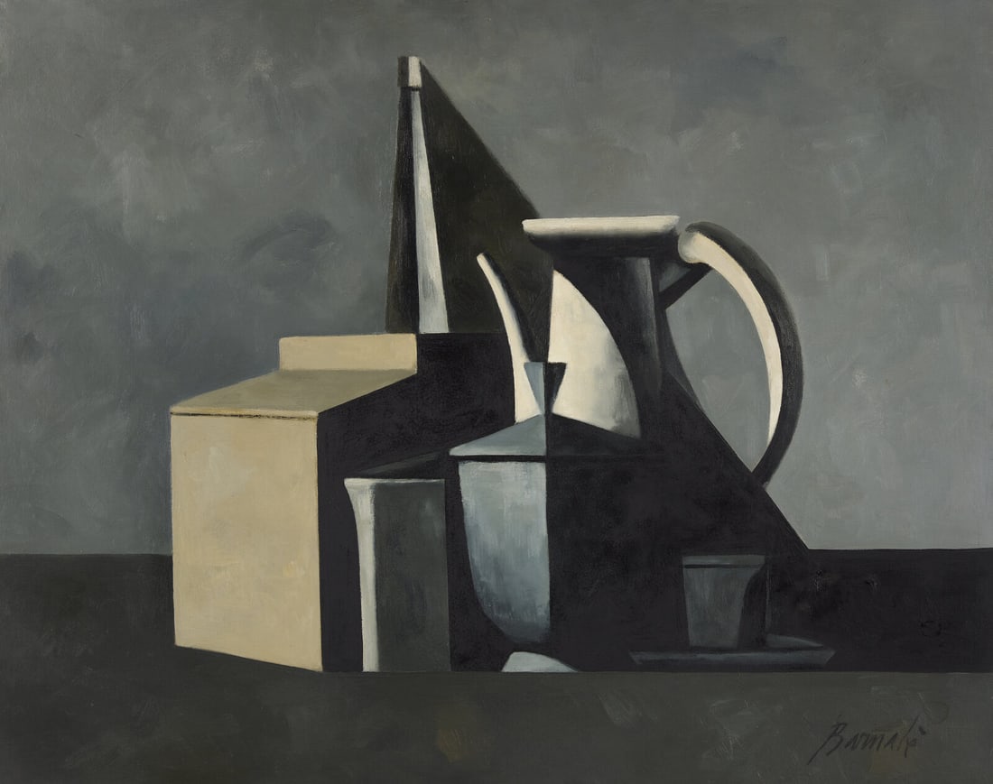 Duilio (Dubè) Barnabé (Italian, 1914-1961) Still Life (1 of 3)