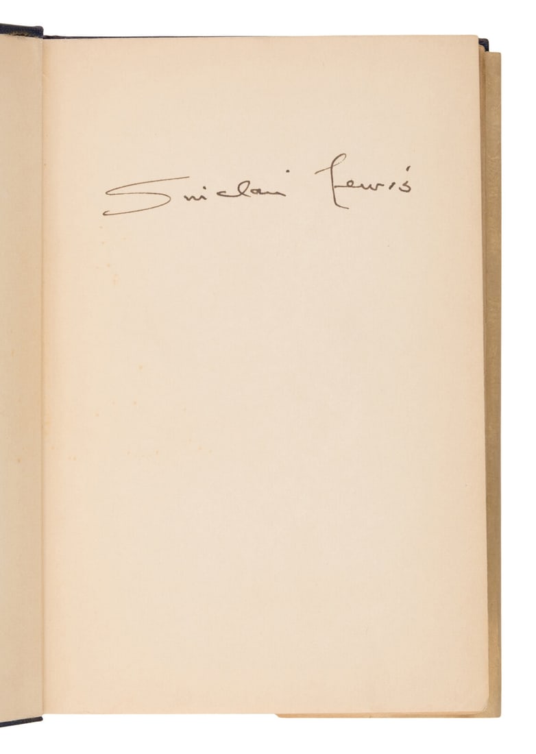 Lewis, Sinclair (1885-1951). Babbitt. New York: 1922. (1 of 4)