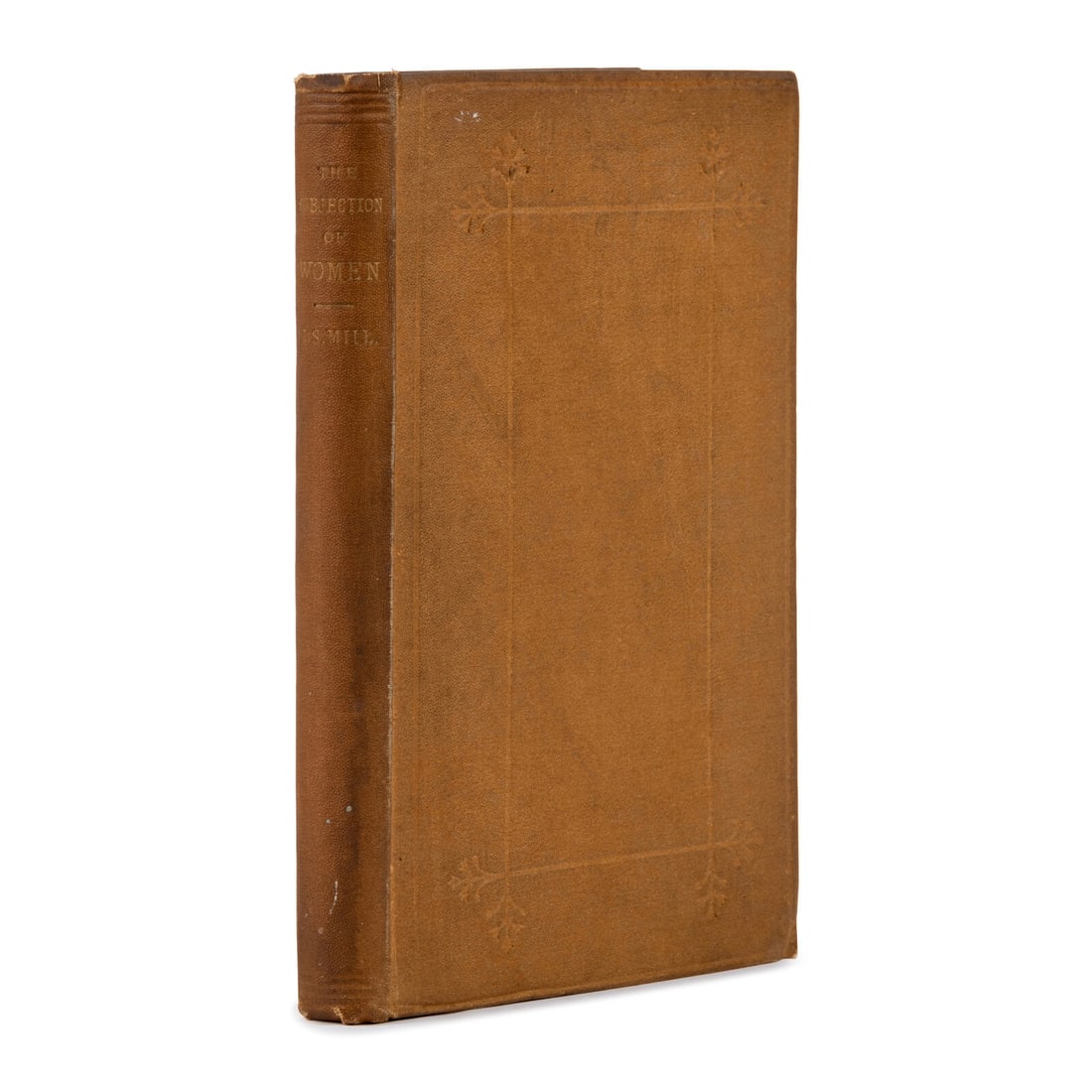 Mill, John Stuart (1806-1873). The Subjection of Women. London: Longmans, Green, Reader, and Dyer, (1 of 2)