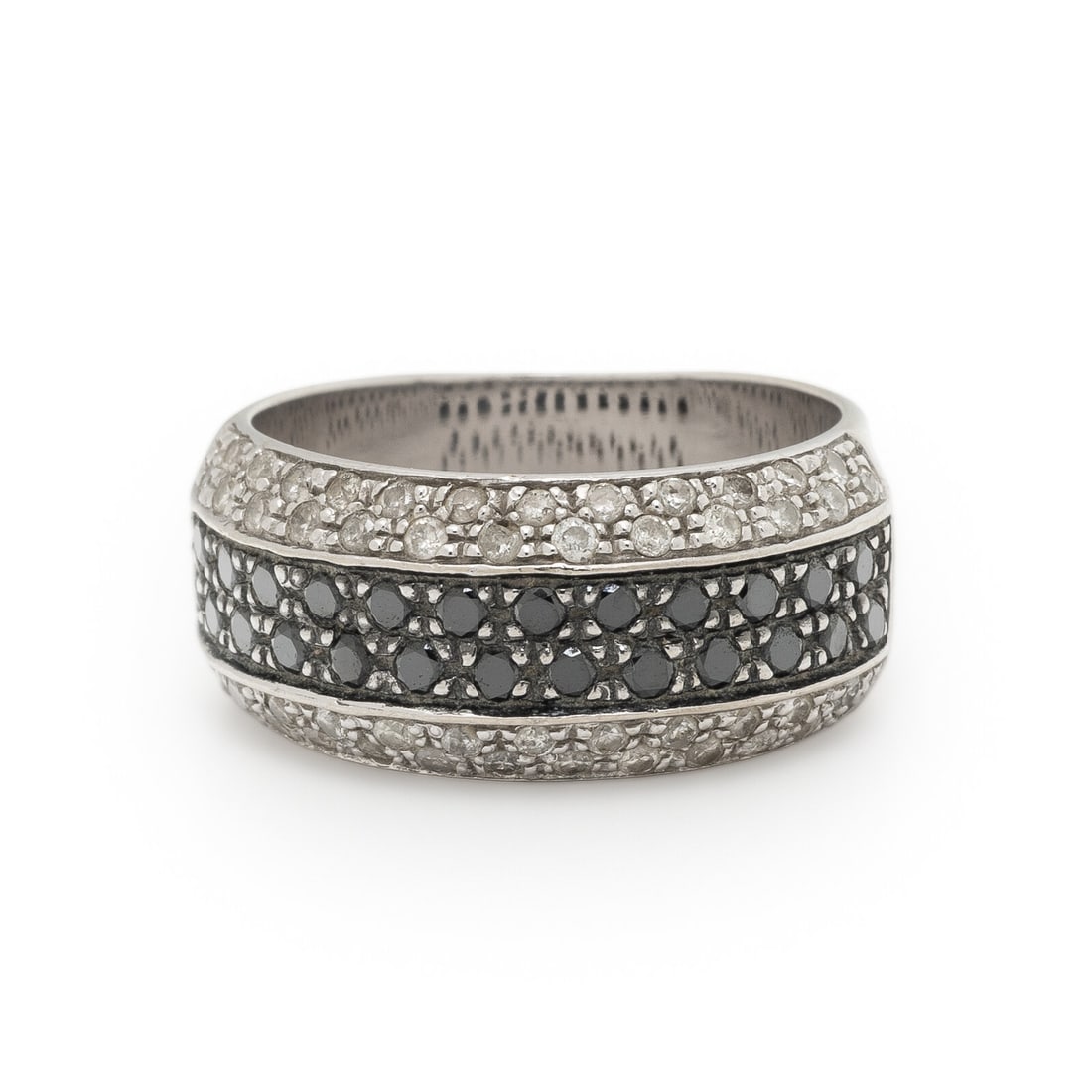 Black Diamond and Diamond Ring (1 of 3)