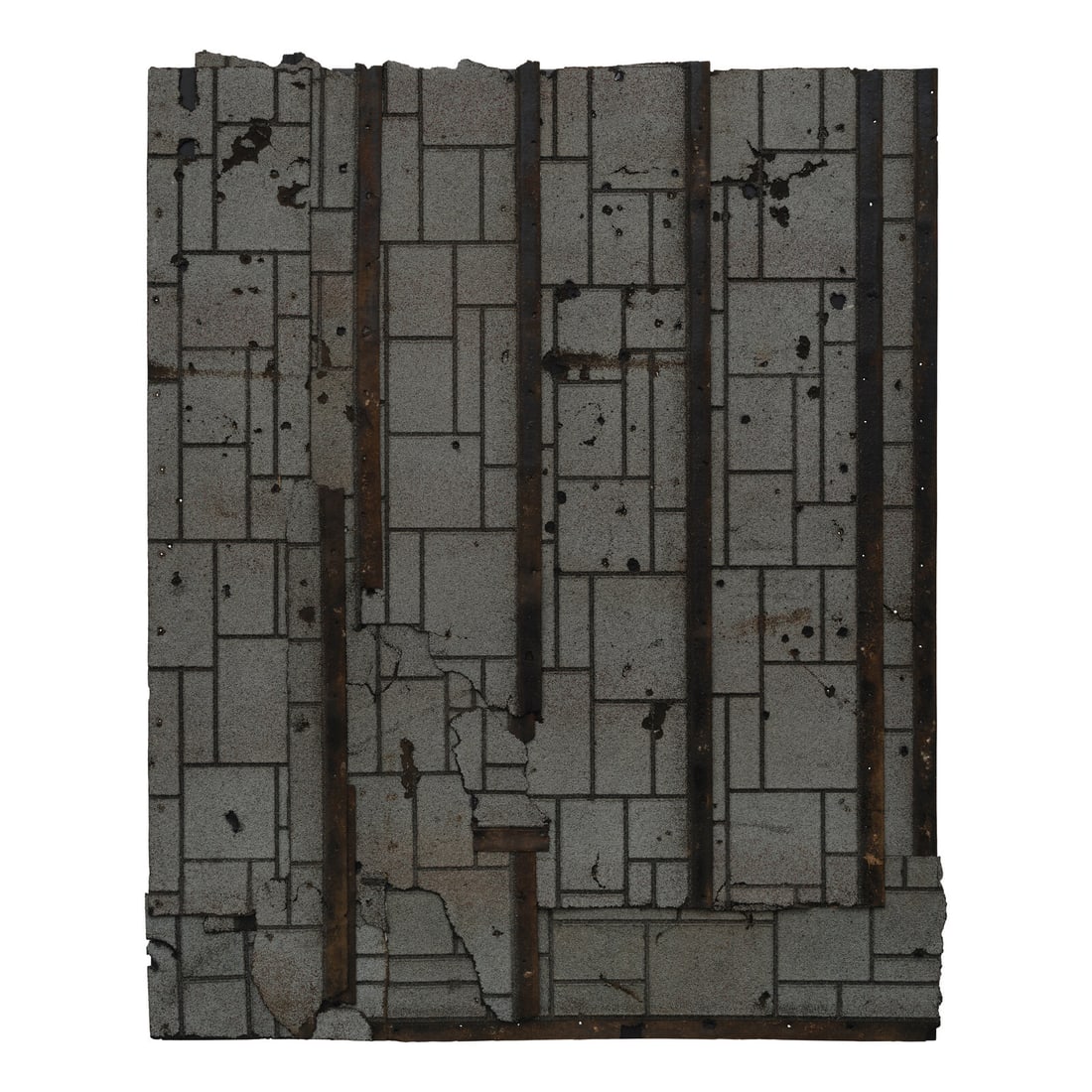 Marianne Vitale (American, b. 1973) Shingle Painting 8, 2013 (1 of 2)