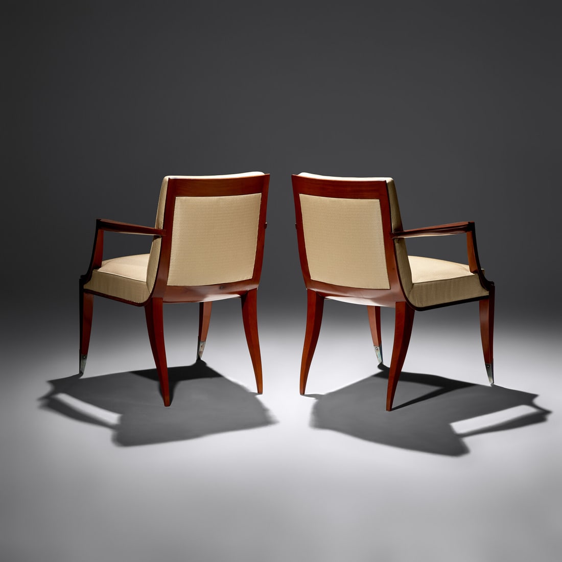 Lucien Rollin (French, 1906–1993) Pair of Bridge Chairs - 2