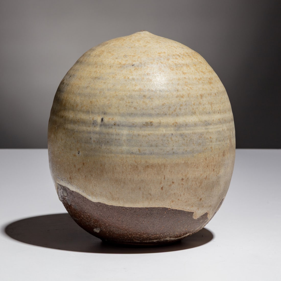 Toshiko Takaezu (American, 1922–2011) Closed Form with Rattle (1 of 6)