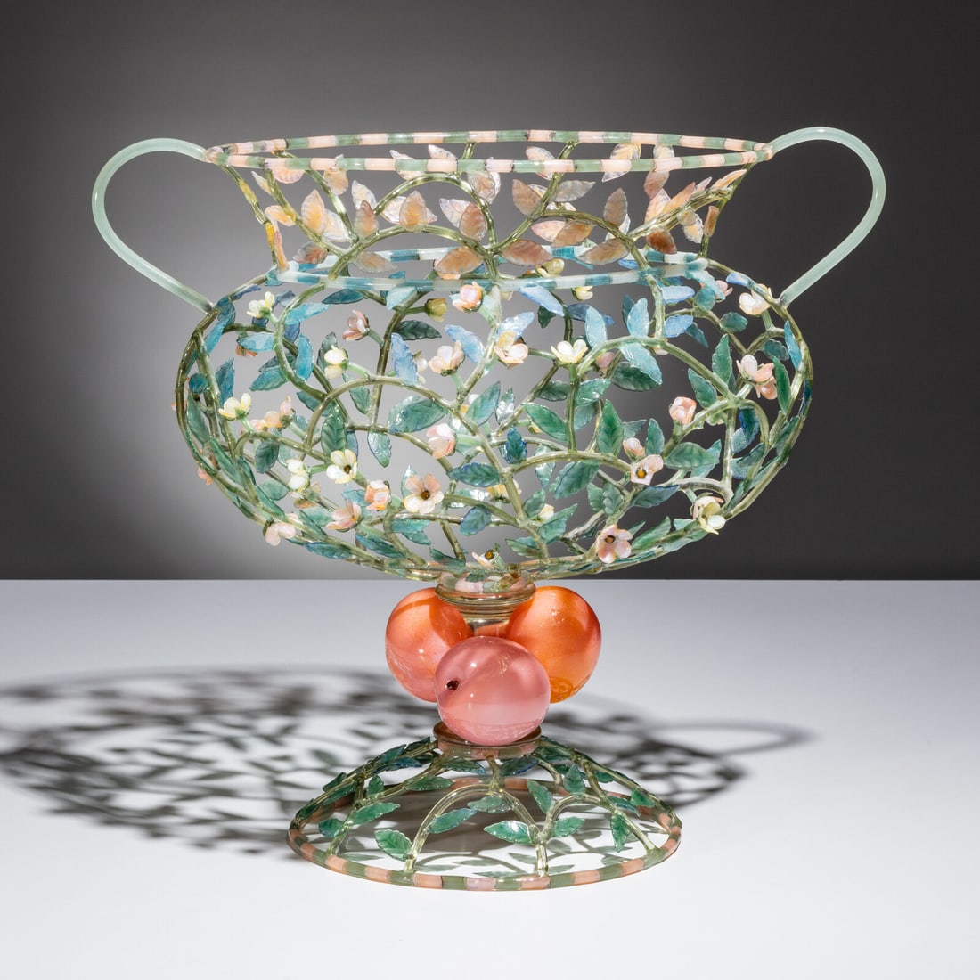 Kari Russell-Pool (American, b. 1967) Peach Cluster Trophy from the Wish Bowl series (1 of 5)