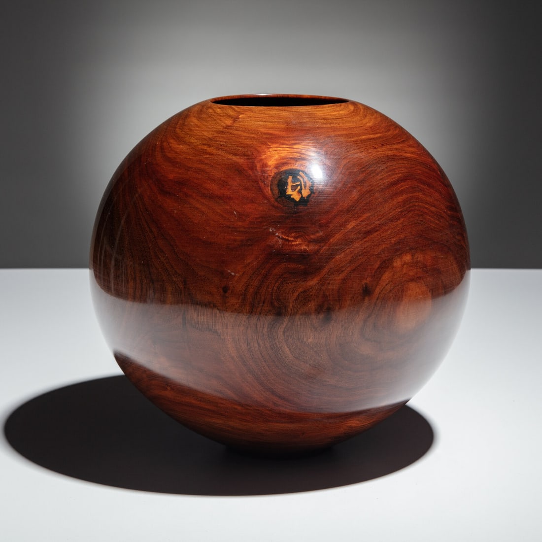 Philip Moulthrop (American, b. 1947) Black Walnut Globe (1 of 3)
