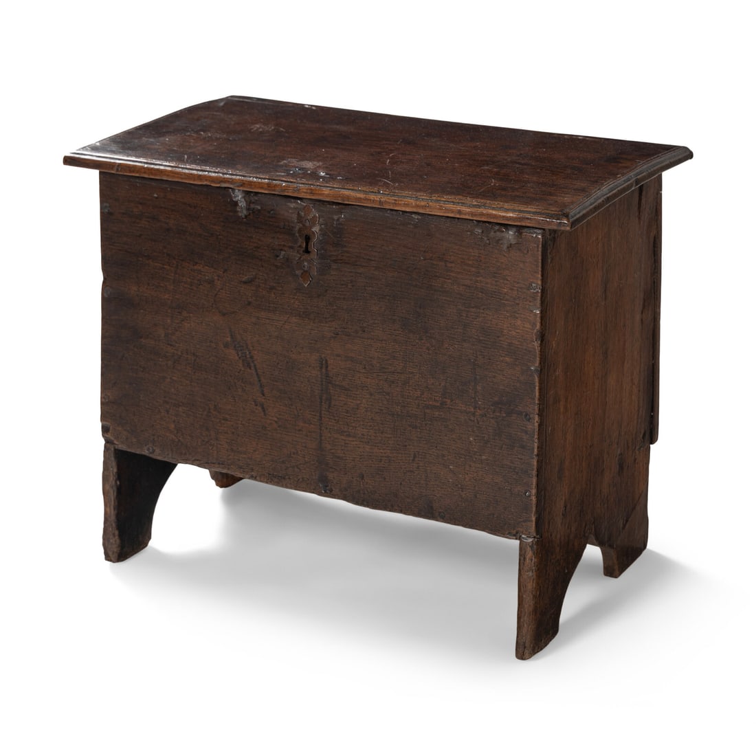 An English Oak Plank Chest (1 of 2)