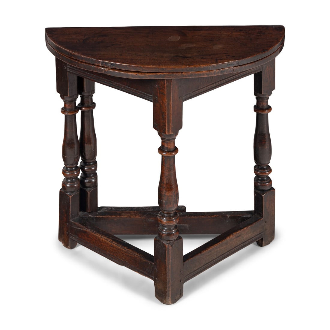 An English Oak Flip-Top Credence Table (1 of 2)