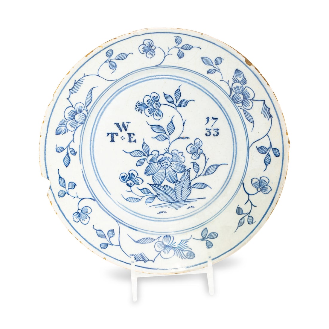 An English Delftware Plate (1 of 2)