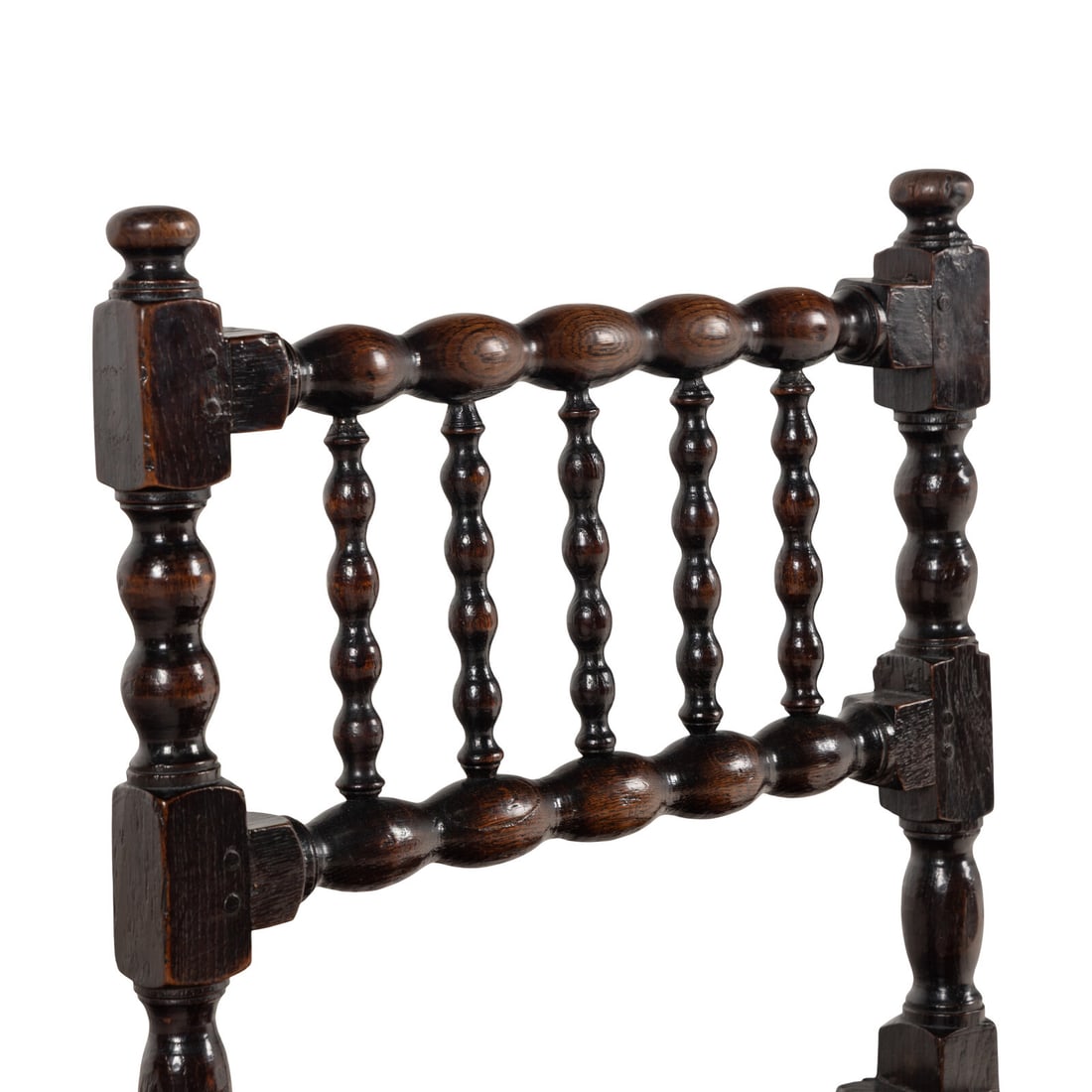 A Turned Oak Side Chair - 3