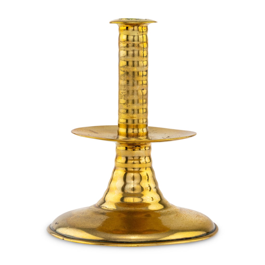 An English Brass Candlestick (1 of 2)