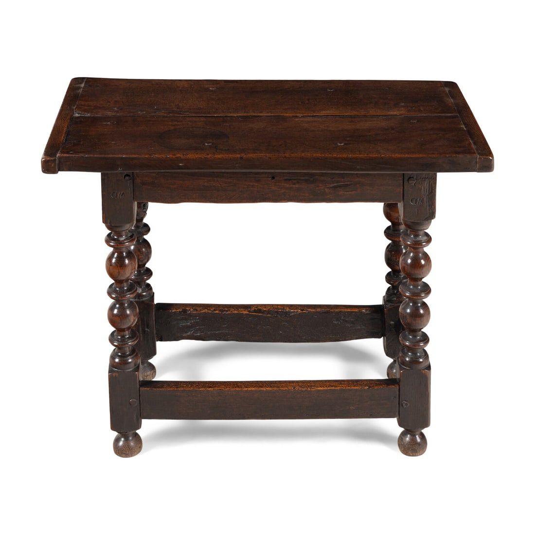 An English Oak Side Table (1 of 2)