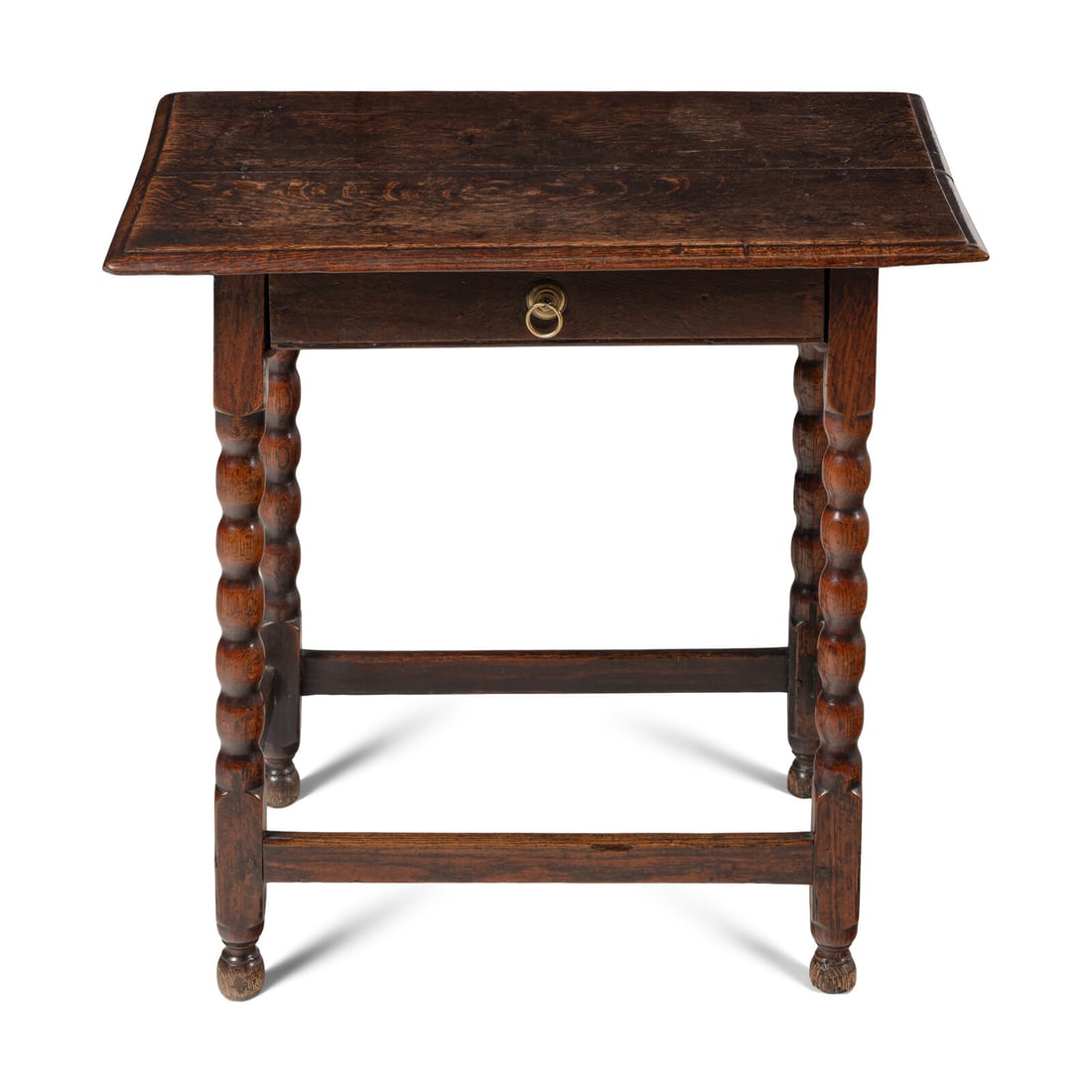 An English Oak Side Table (1 of 2)