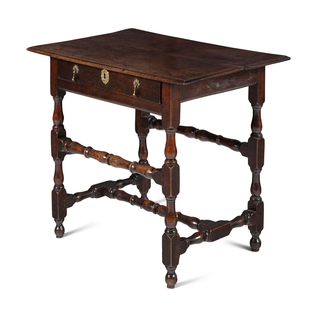 A William and Mary Oak Side Table - 2