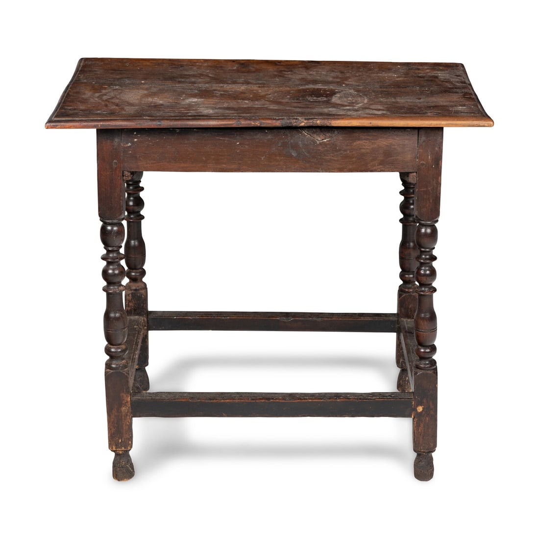 A Queen Anne Oak Side Table - 3