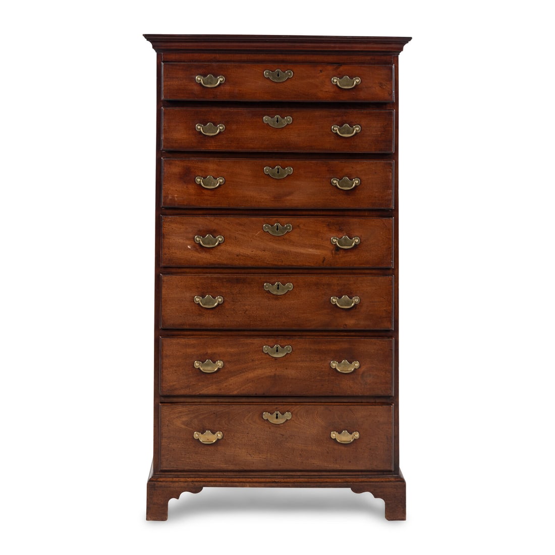 An Irish George III Mahogany Chest of Drawers (1 of 4)