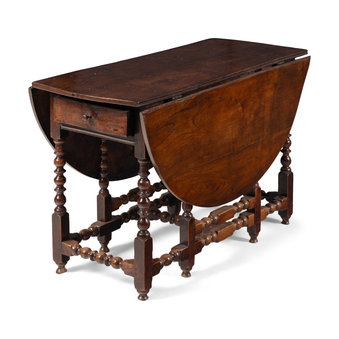 An English Oak Dropleaf Table (1 of 3)