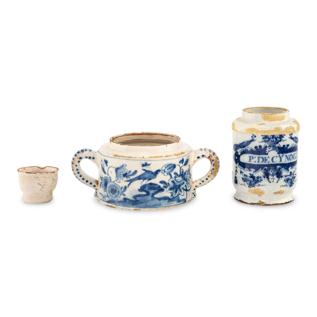 A Group of Three Dutch Delft Articles (1 of 2)