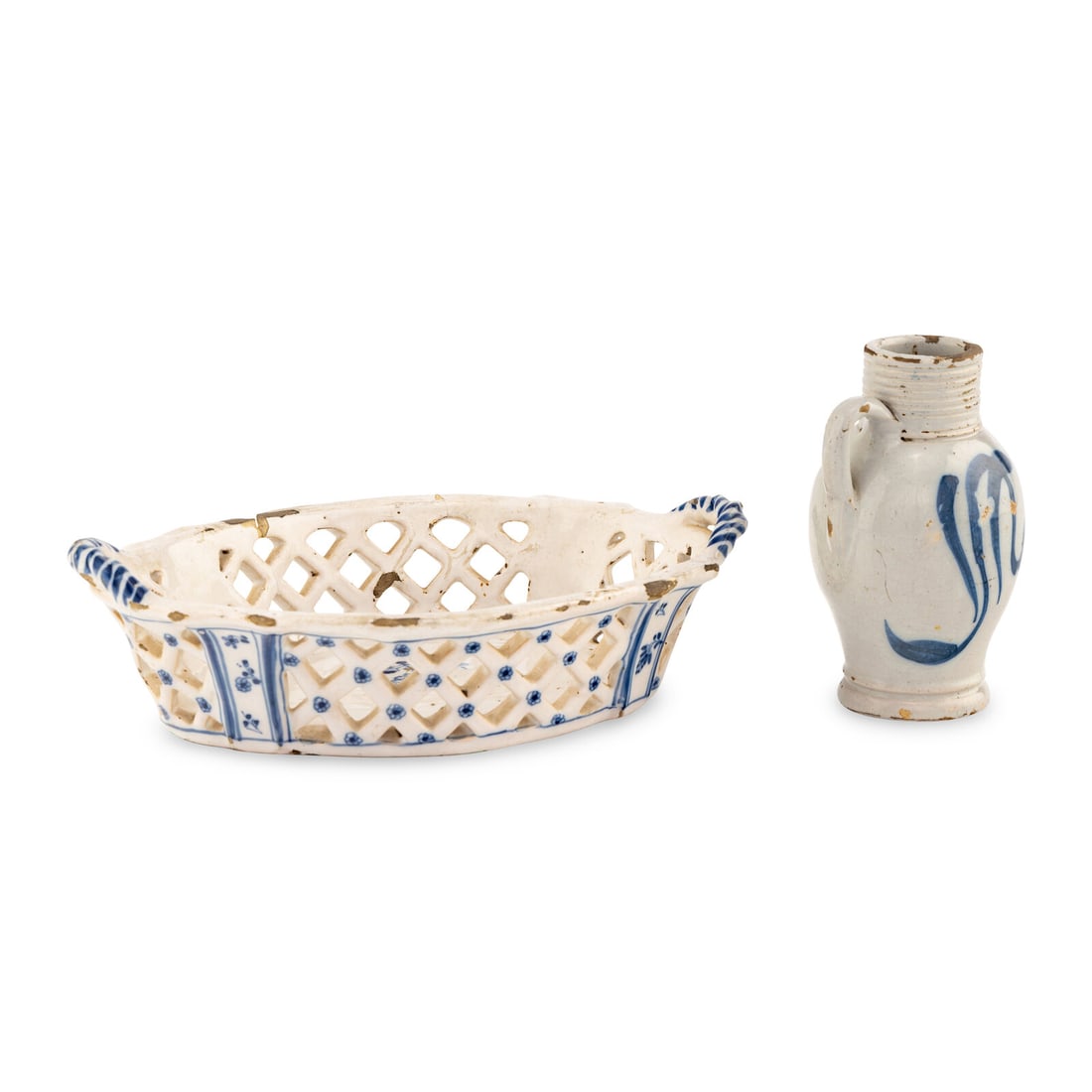 Two English Delftware Articles - 2