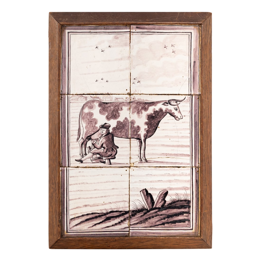 A Dutch Delft Tile Scene (1 of 2)