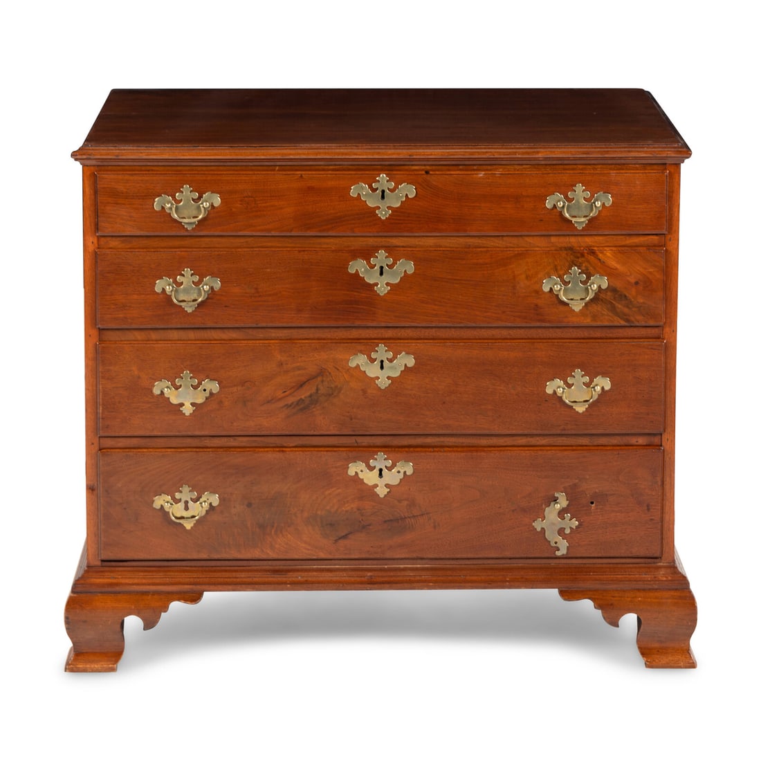 A Chippendale Mahogany Chest of Drawers (1 of 2)