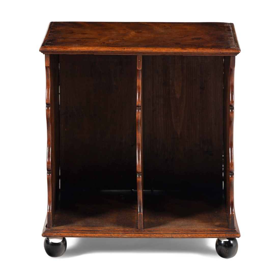 An English Fruitwood Book Rack (1 of 3)