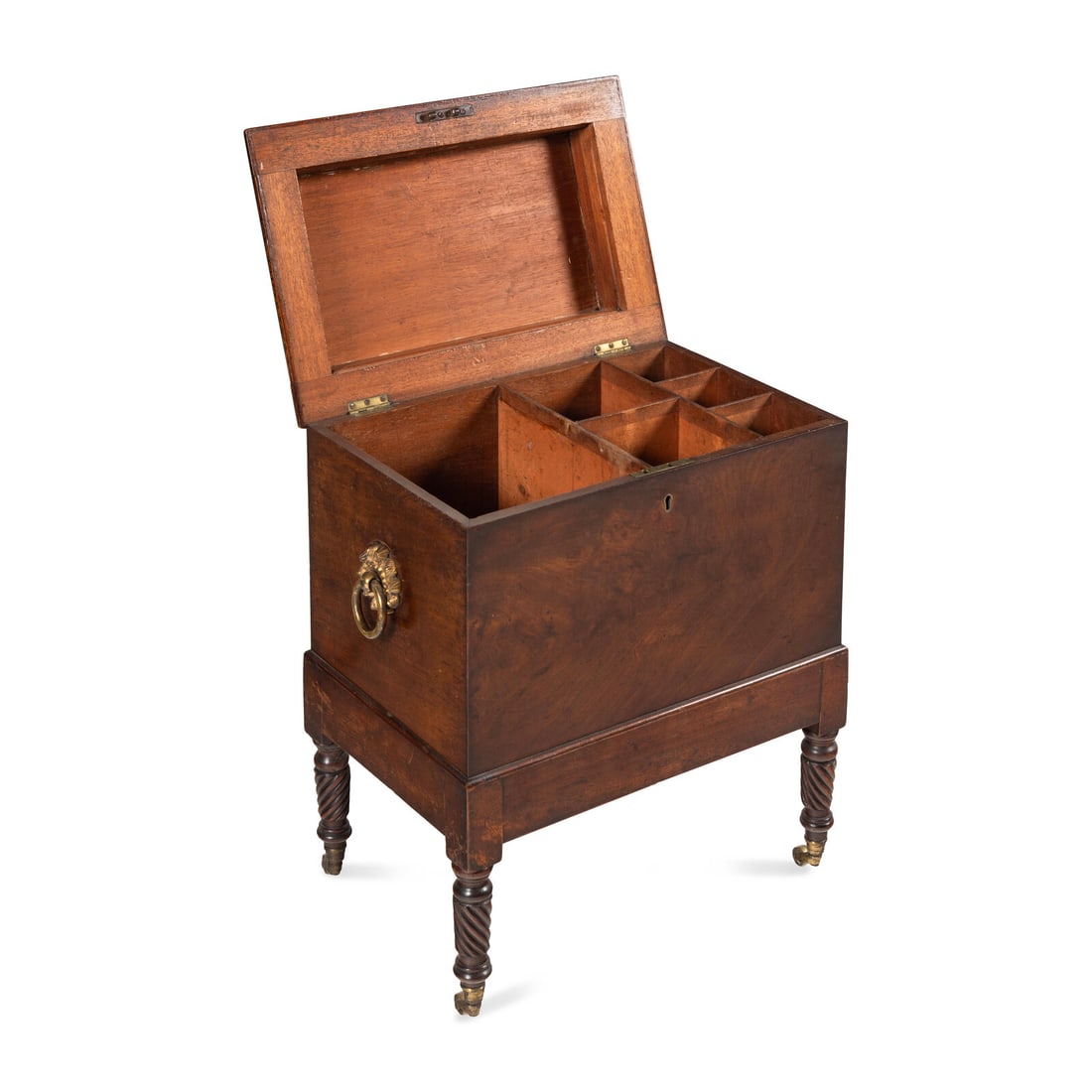 A Regency Mahogany Cellarette - 3