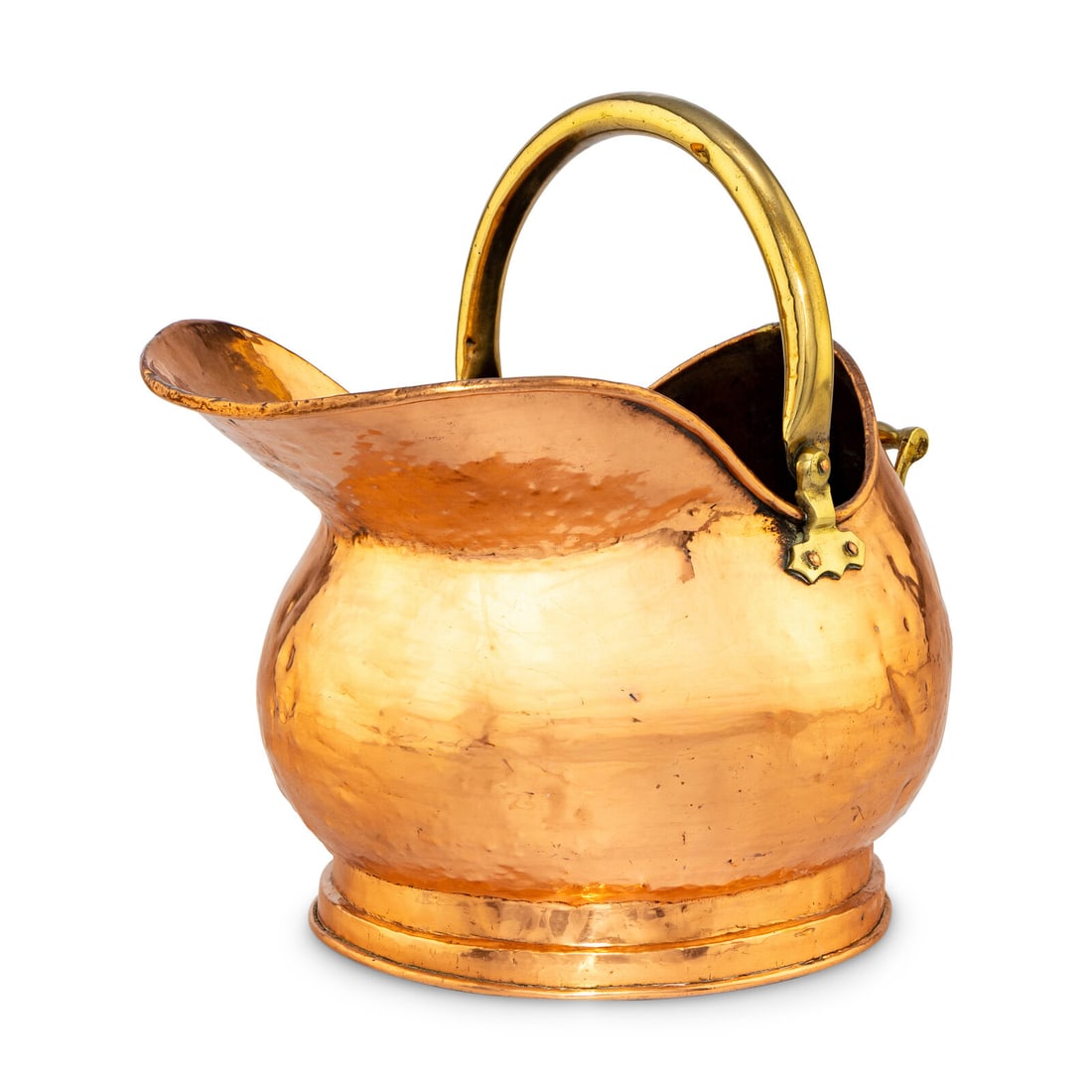 A Copper and Brass Coal Hod (1 of 2)