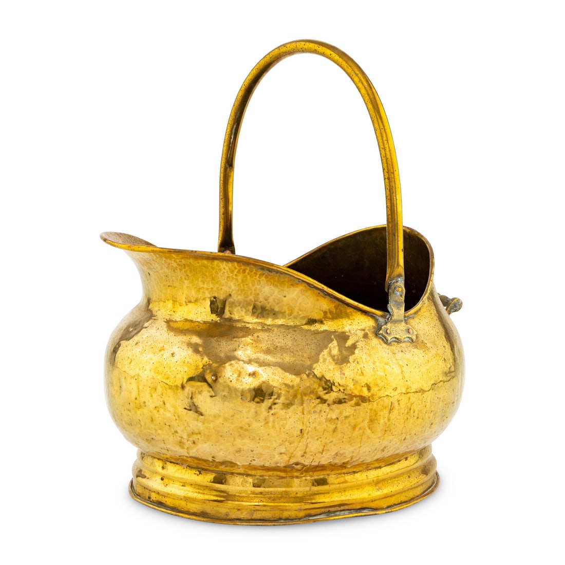 An English Brass Coal Hod (1 of 2)