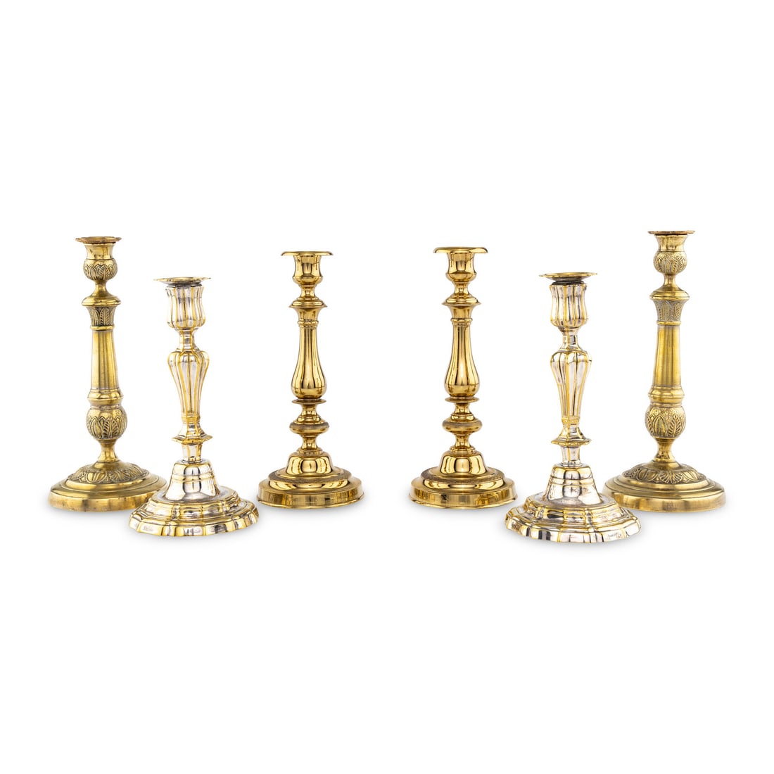 Three Pairs of Candlesticks (1 of 3)