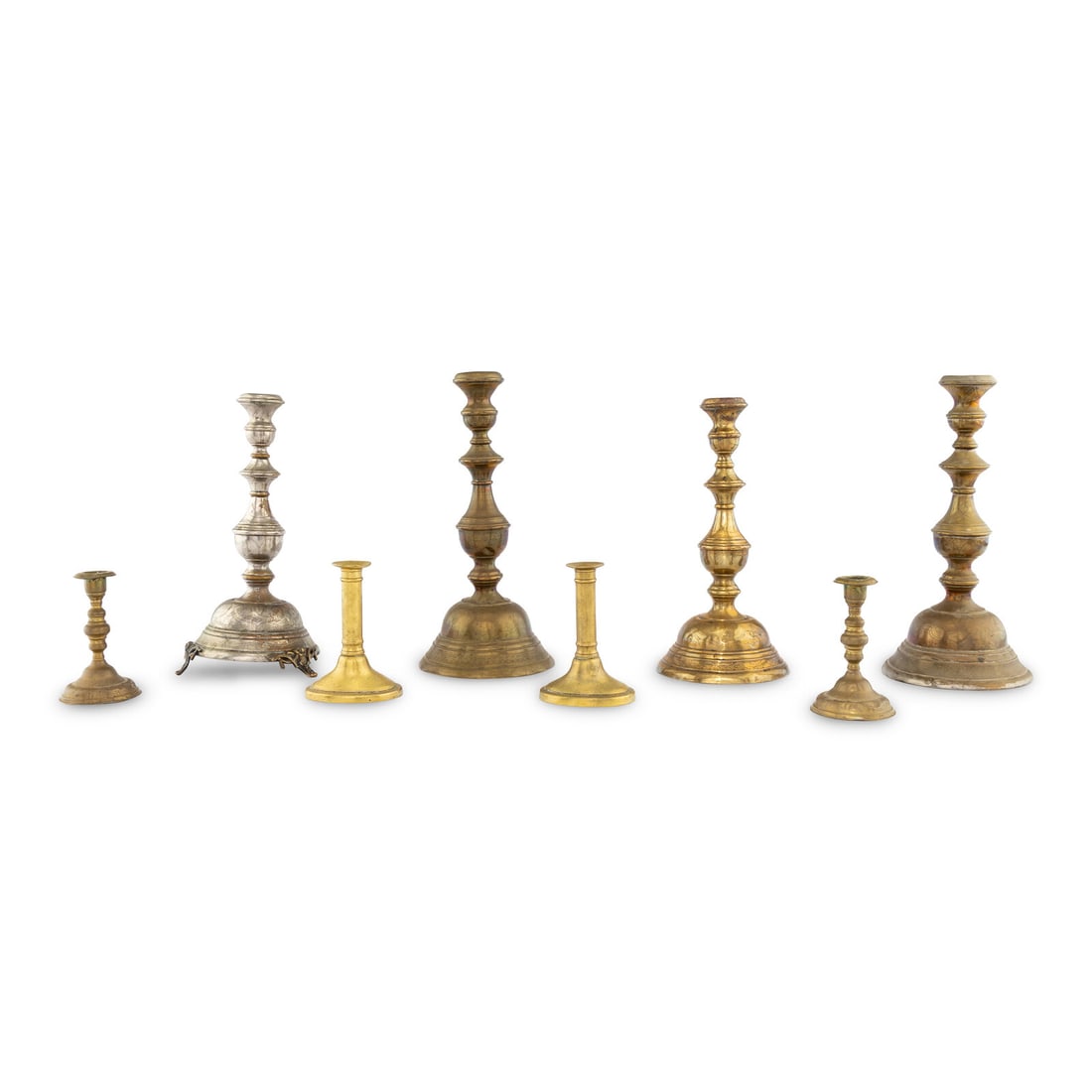 A Collection of Eight Candlesticks (1 of 2)