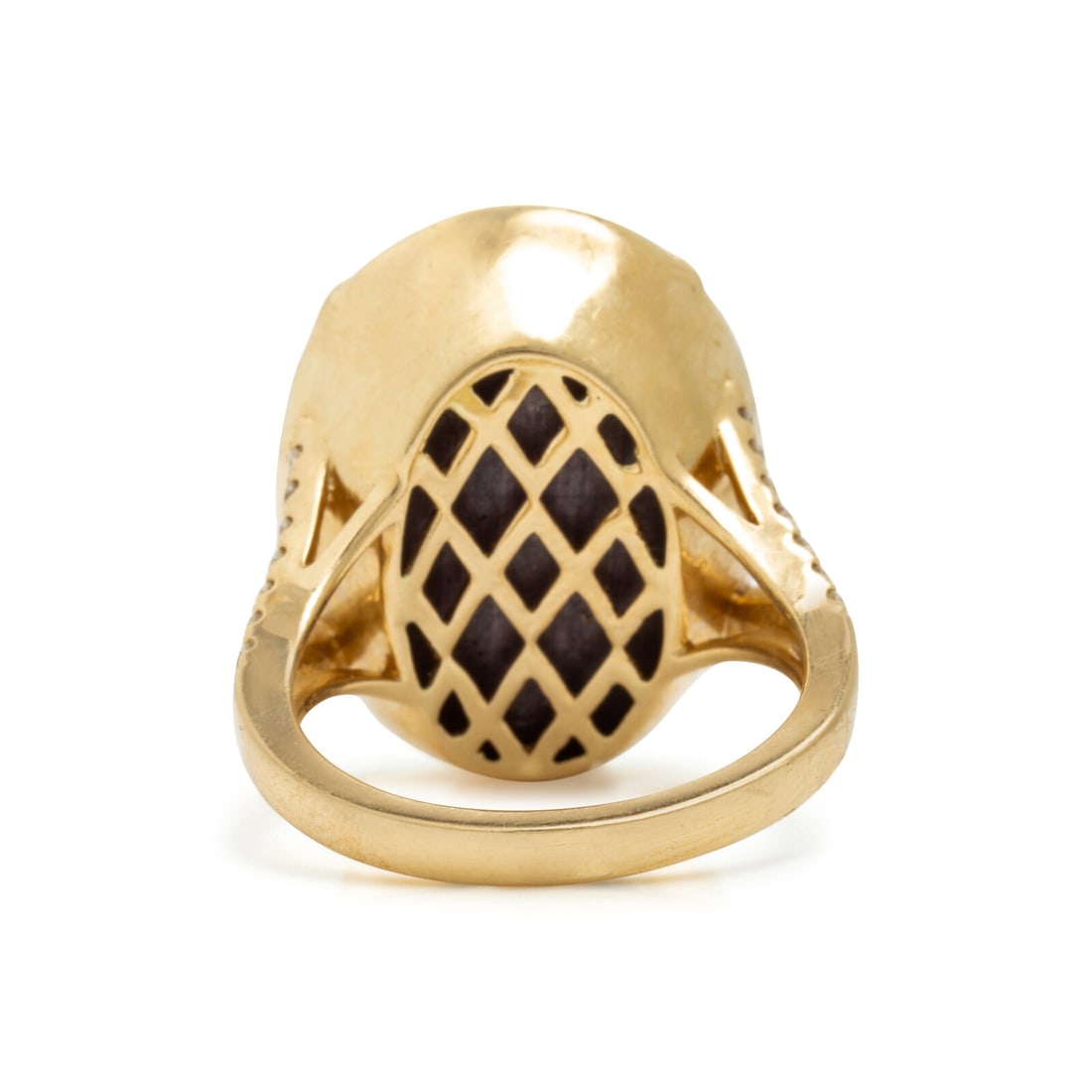 Star Ruby, Diamond, and Yellow Gold Ring - 3