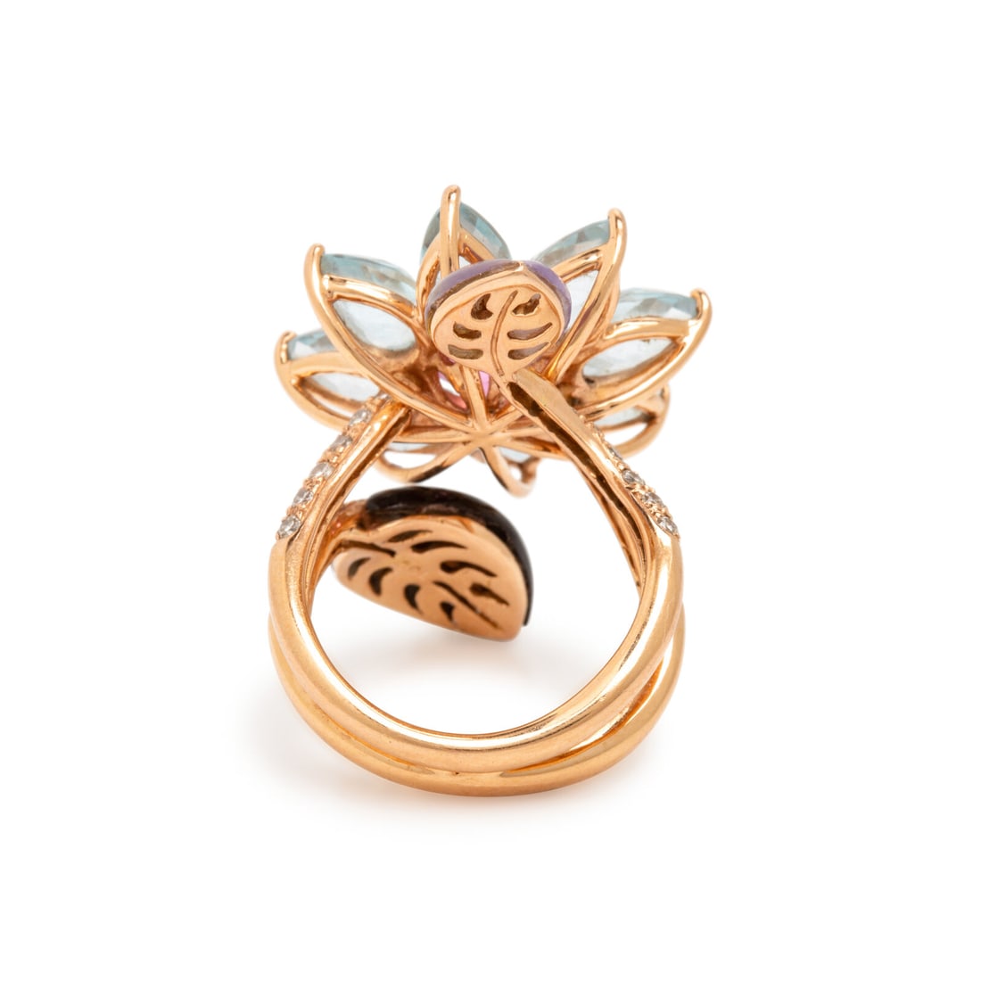 Multigem Flower Ring - 3