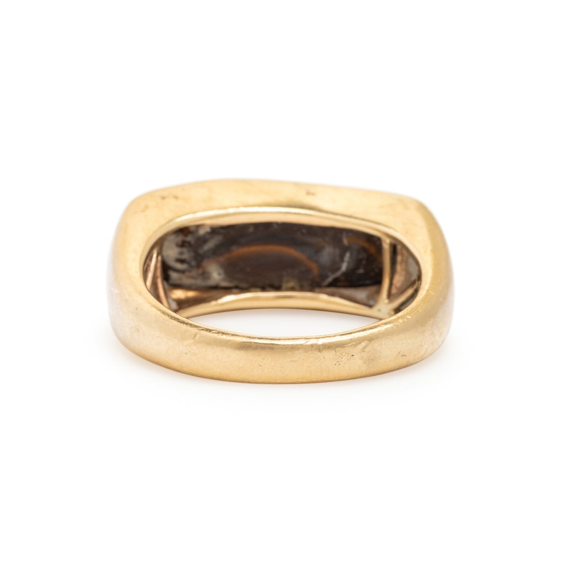 Opal Doublet and Yellow Gold Ring - 3
