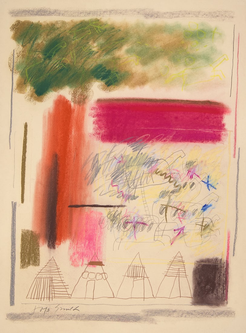 Jaune Quick-to-See Smith (Confederated Salish/Kootenai, 1940-2025) Untitled (1 of 3)