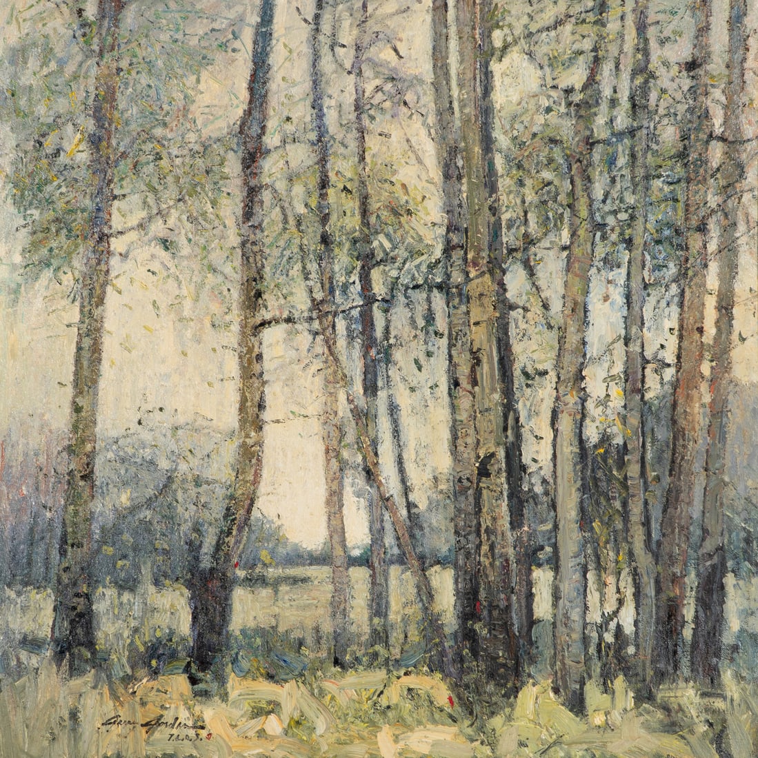 Jerry Jordan (American, b. 1944) Aspen Elegance, 1998 (1 of 3)