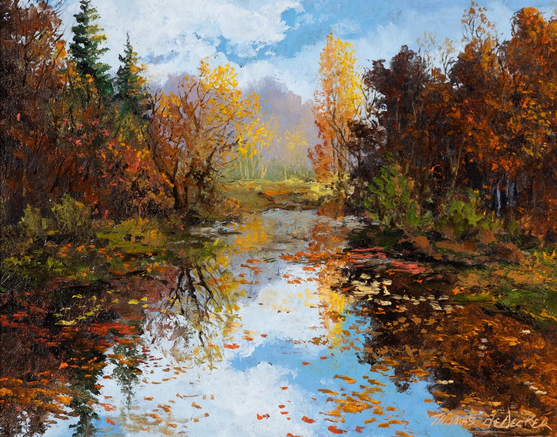 Thomas Dedecker (American, b. 1951) Autumn Colors - Eastern U.S.A, 2026 (1 of 3)