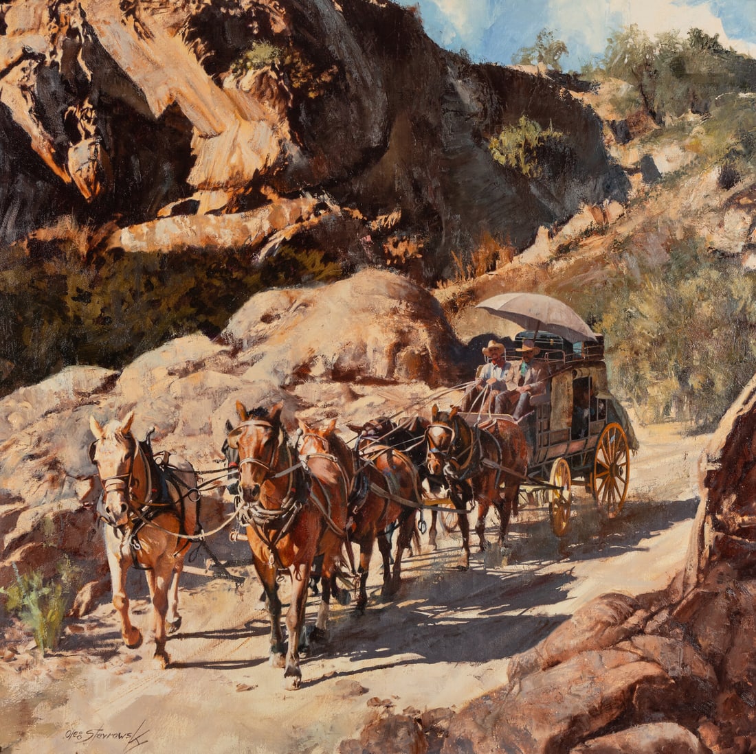 Oleg Stavrowsky (American, 1927-2020) August Rush (1 of 4)