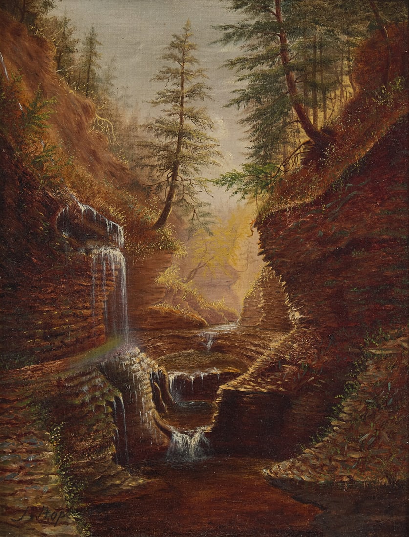 James Hope (American, 1818-1892) Watkins Glen (1 of 3)