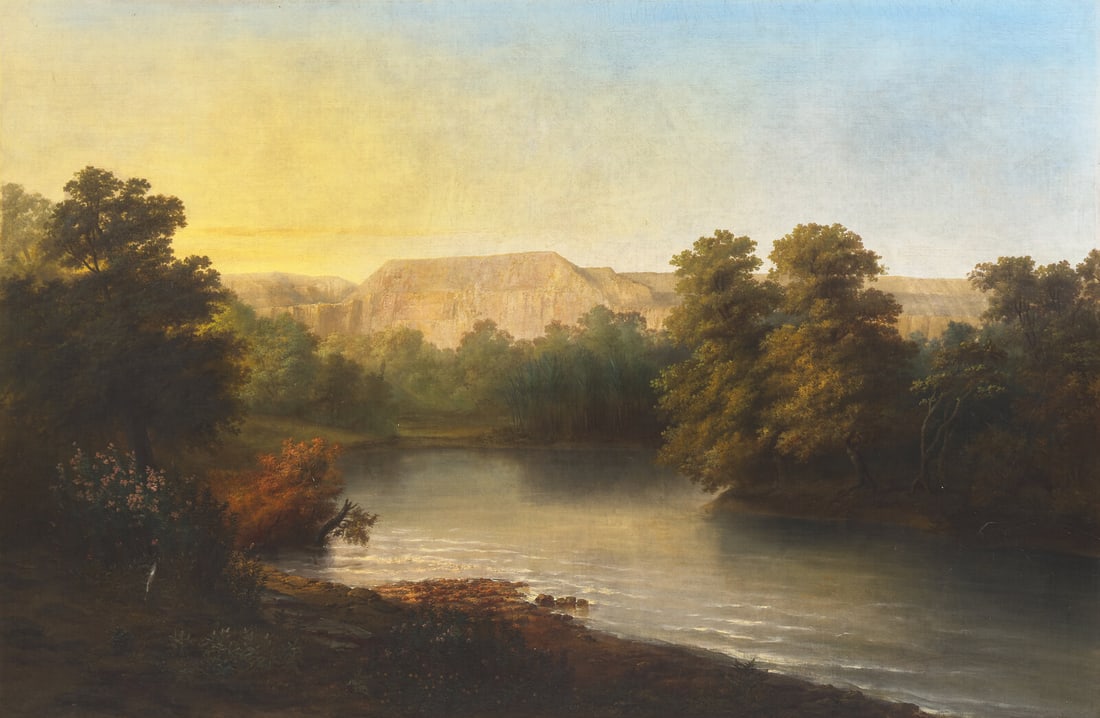 Edward Troye (American, 1808-1874) River Jordan at Bethabara, 1856 (1 of 3)