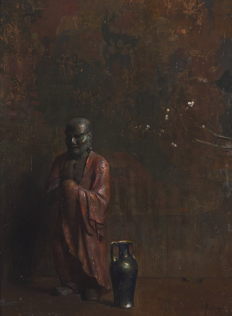 Hovsep Pushman (American, 1877-1966) Vanishing Hope, #290, c. 1950 (1 of 3)