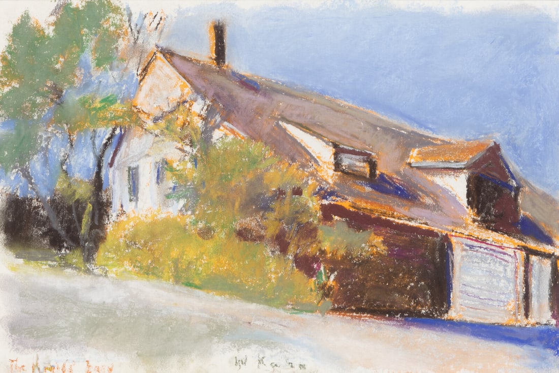 Wolf Kahn (American/German, 1927-2020) Hornig Barn II, 2006 (1 of 5)