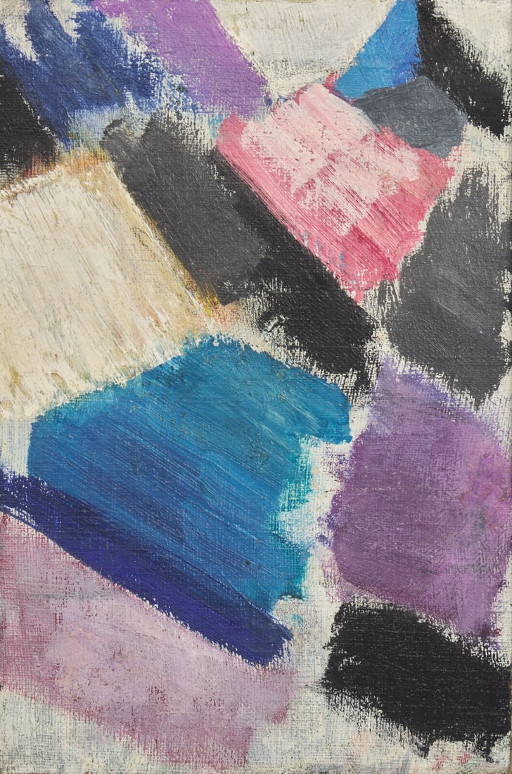 Morgan Russell (American, 1889-1953) Synchronized Abstraction, 1913 (1 of 3)