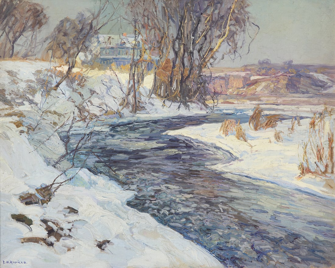 Edward Willis Redfield (American, 1869-1965) The End of the Island, c. 1920 (1 of 3)