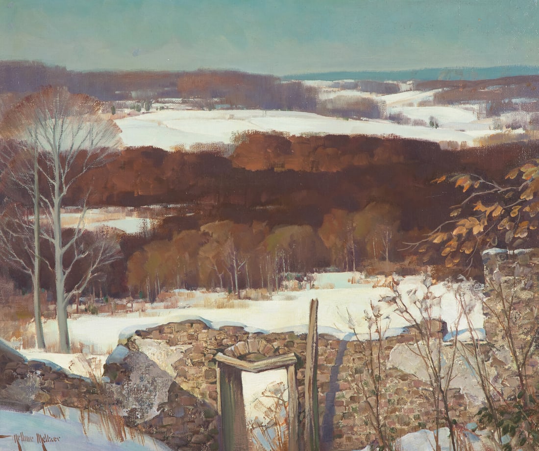 Arthur Meltzer (American, 1893-1989) Once a Barn (1 of 3)