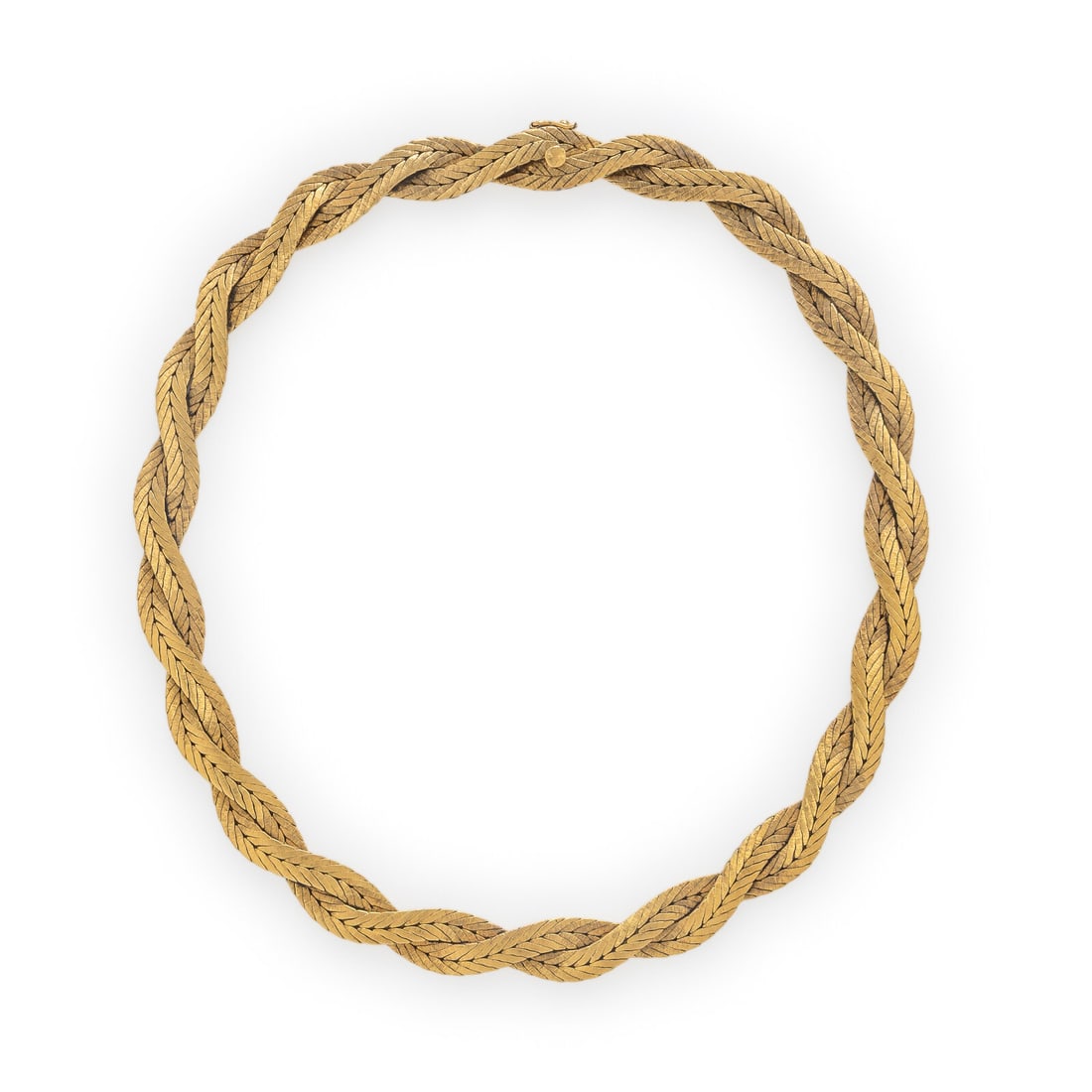 M. Buccellati, Yellow Gold Twisted Rope Necklace (1 of 2)